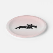 馬術選手 ペーパープレート (アングル)