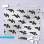 馬術選手 薄葉紙 (クラフト)