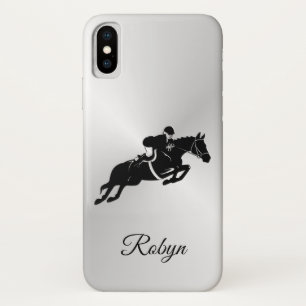 馬術選手 iPhone X ケース