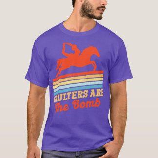 馬術馬ヴォールティング爆弾馬馬R Tシャツ
