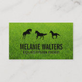 馬術馬術 名刺 (正面)
