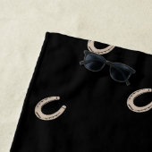 馬術馬蹄型 ビーチタオル (インサイチュ)