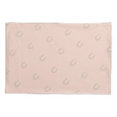 馬術馬蹄型 枕カバー (裏面)