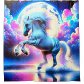 馬術 シャワーカーテン (正面)