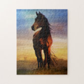 馬術 ジグソーパズル (縦)
