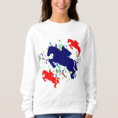 馬術 スウェットシャツ (正面)