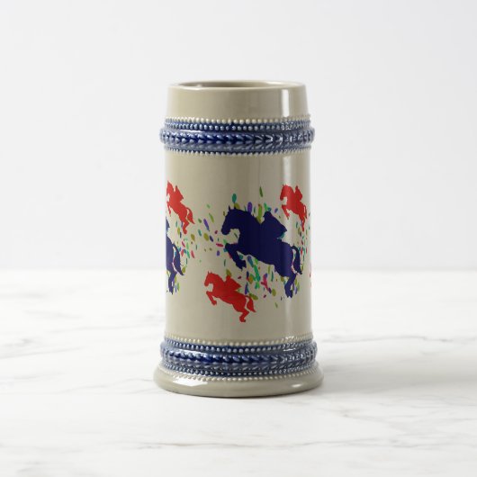 馬術 ビールジョッキ (中央)