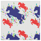 馬術 ファブリック (クローズアップ)