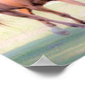 馬術 ポスター (角)