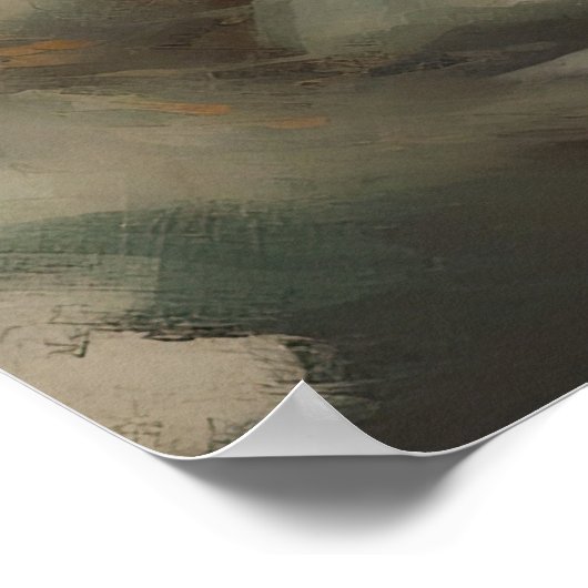 馬術 ポスター (角)