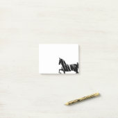 馬術 ポストイット (デスク上)