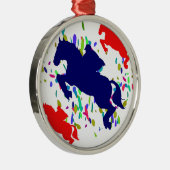馬術 メタルオーナメント (右)