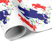 馬術 ラッピングペーパー (ロールコーナー)