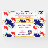 馬術 横断幕 (横)