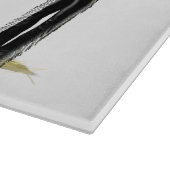 馬裁断板付女性のカーボーイピンナップ カッティングボード (角)