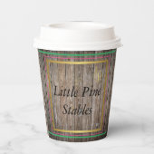 馬装飾用紙カップ 紙コップ (裏面)