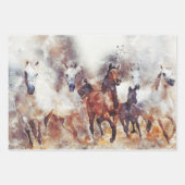 馬西デコップウォーターカラーアート ラッピングペーパーシート (正面2)