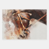 馬西デコップウォーターカラーアート ラッピングペーパーシート (正面)