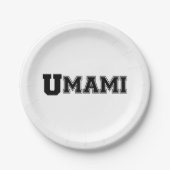 馬見大学 ペーパープレート (正面)