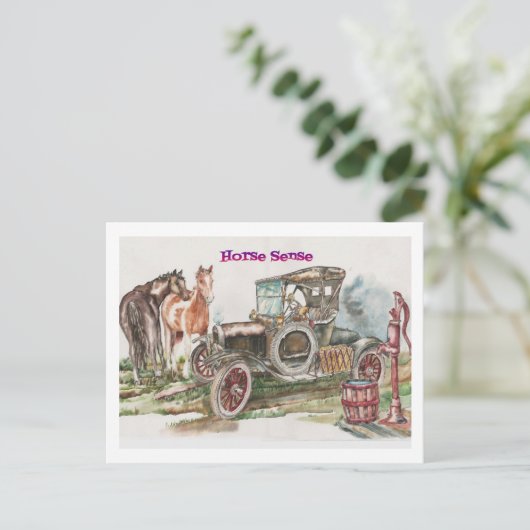 馬覚 ポストカード (スタンド正面)