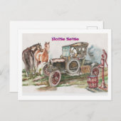 馬覚 ポストカード (正面/裏面)