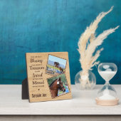 馬記念ウマ科の記念 フォトプラーク (インサイチュ)