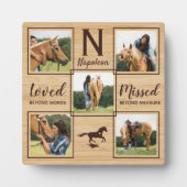 馬記念ユニーク写真 フォトプラーク (正面)