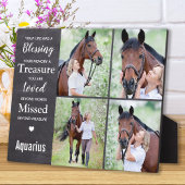 馬記念写真コラージュ フォトプラーク