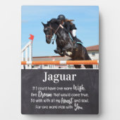 馬記念写真 フォトプラーク (正面)