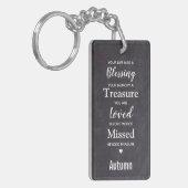 馬記念悔やみや弔慰引用文写真 キーホルダー (正面左)