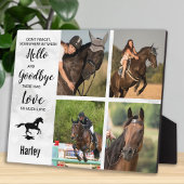 馬記念撮影コラージュ フォトプラーク