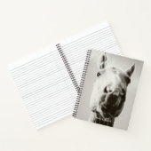 馬誌ドレスセージ馬術フォトノートブック ノートブック (内部)