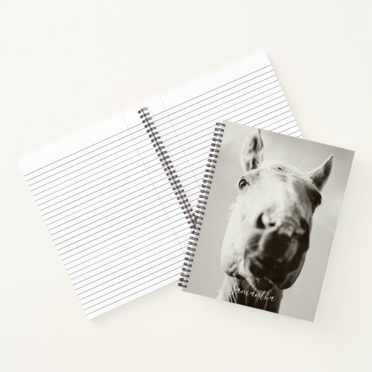 馬誌ドレスセージ馬術フォトノートブック ノートブック (内部)