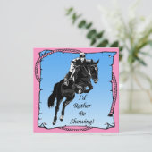 馬跳びを見せたい!馬術 招待状 (スタンド正面)