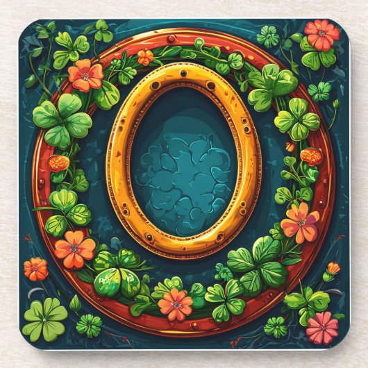 馬蹄及びクローバー コースター (正面)