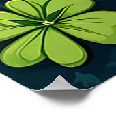 馬蹄及びクローバー ポスター (角)