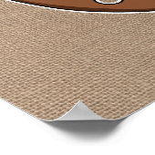 馬蹄及び馬のバフェイクラップのポスター ポスター (角)