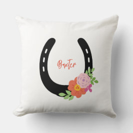 馬蹄名馬フォトキープサケペットメモリアル クッション