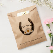 馬蹄型カスタム紙バッグ フェイバーバッグ (封をした状態)