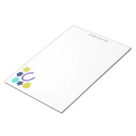 馬蹄型フローラ乗馬をテーマにしたメモ帳 ノートパッド