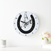 馬蹄壁時計 ラージ壁時計 (ホーム)