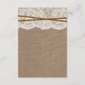 馬蹄山素朴のコレク結婚ション エンクロージャーカード (裏面)