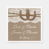 馬蹄山素朴のコレク結婚ション スタンダードカクテルナプキン (正面)