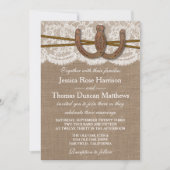 馬蹄山素朴のコレク結婚ション 招待状 (正面)