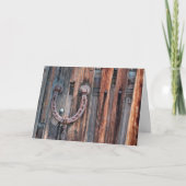 馬蹄幸運 カード (正面)