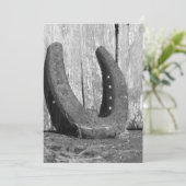 馬蹄形の招待状 招待状 (スタンド正面)