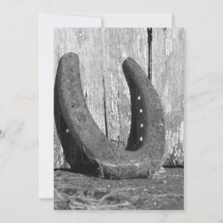 馬蹄形の招待状 招待状