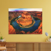 馬蹄形の曲げ（キャンバス） キャンバスプリント (インサイチュ (リビング))