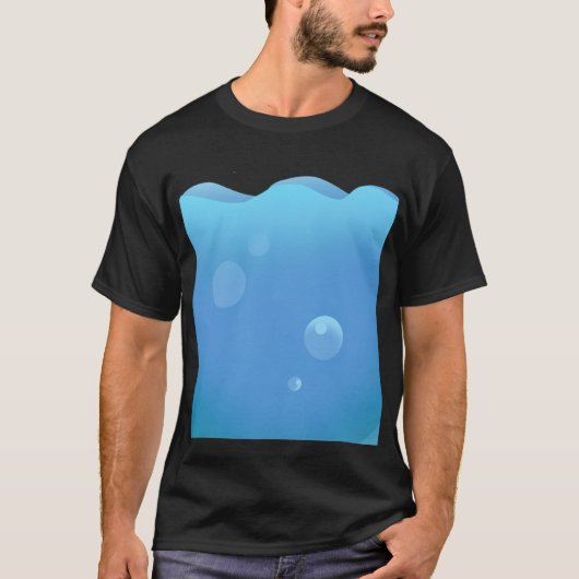 馬蹄形の漫画 Tシャツ (正面)
