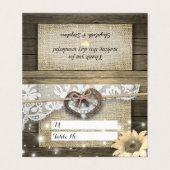 馬蹄形ハート結婚のテーブル番号エスコート (外部フラット)